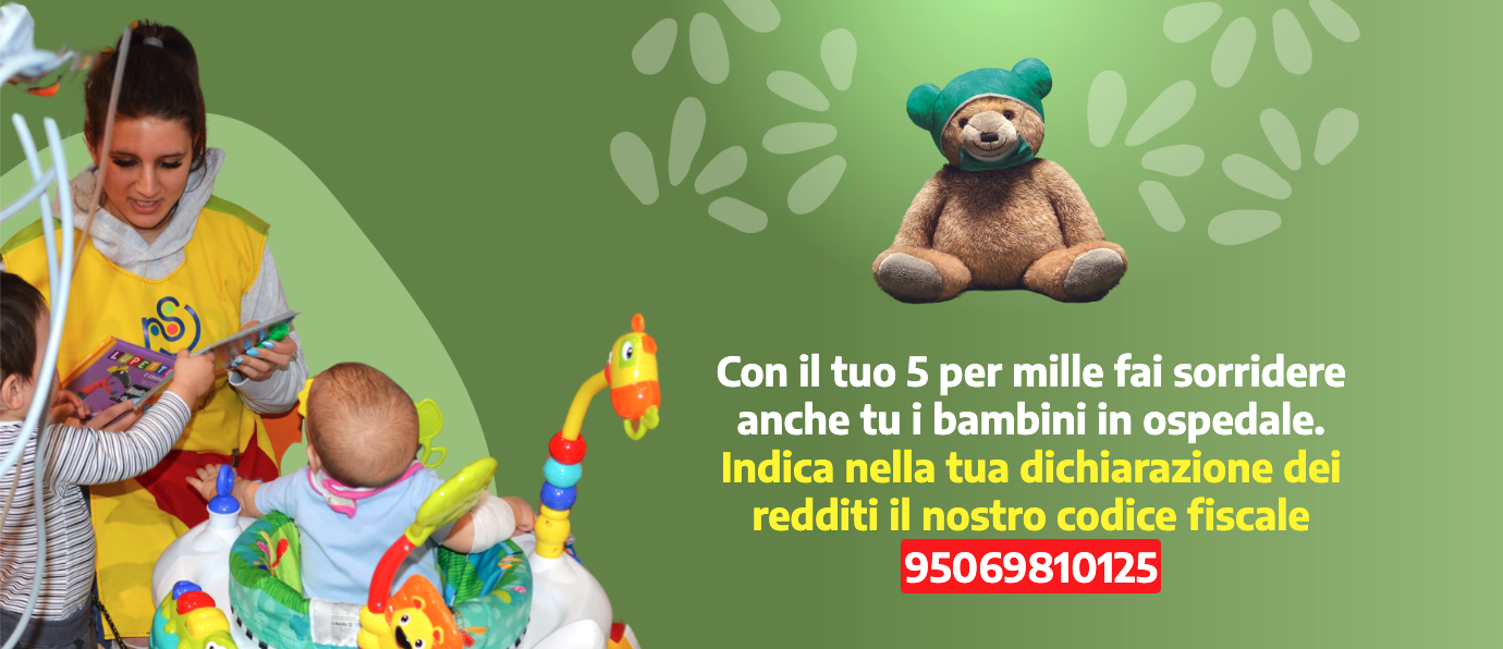 Con Il tuo 5x1000 fai sorridere anche tu i bambini in ospedale | Il ...